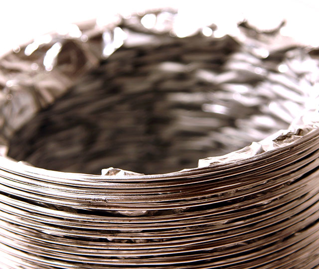 Close up look at dryer vent