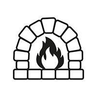 Outdoor Fireplace Icon